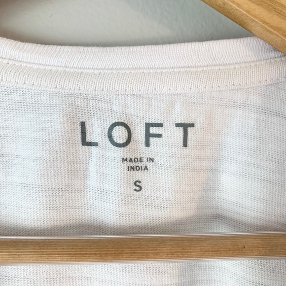 Loft white top with lace detail - Picture 4 of 8